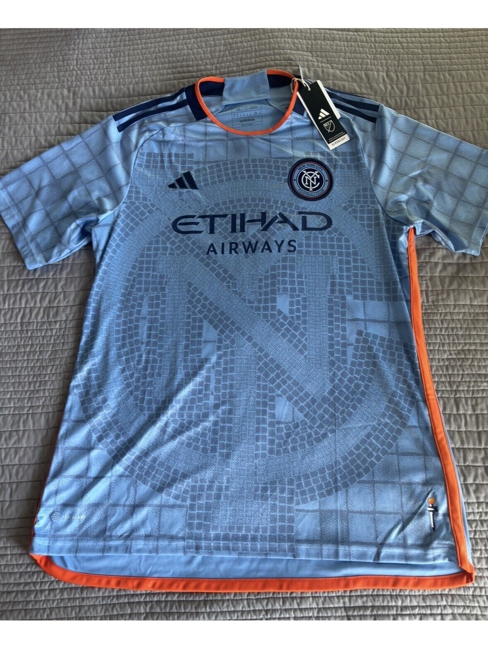 Adidas NYCFC New York City Soccer Club 2023/24 Jersey HI1878 Men Size XL NWT